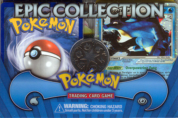 Epic Collection ex Deck [Feraligatr] Pokemon card from TCG: Tempest