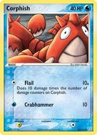 Corphish Pokemon card from Holon Phantoms