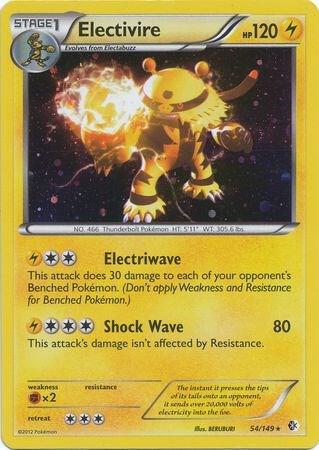 Electivire Pokemon card from Blister Exclusives