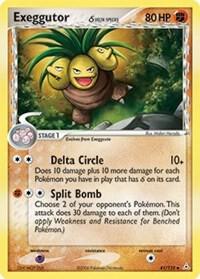 Exeggutor (Delta Species) Pokemon card from Holon Phantoms