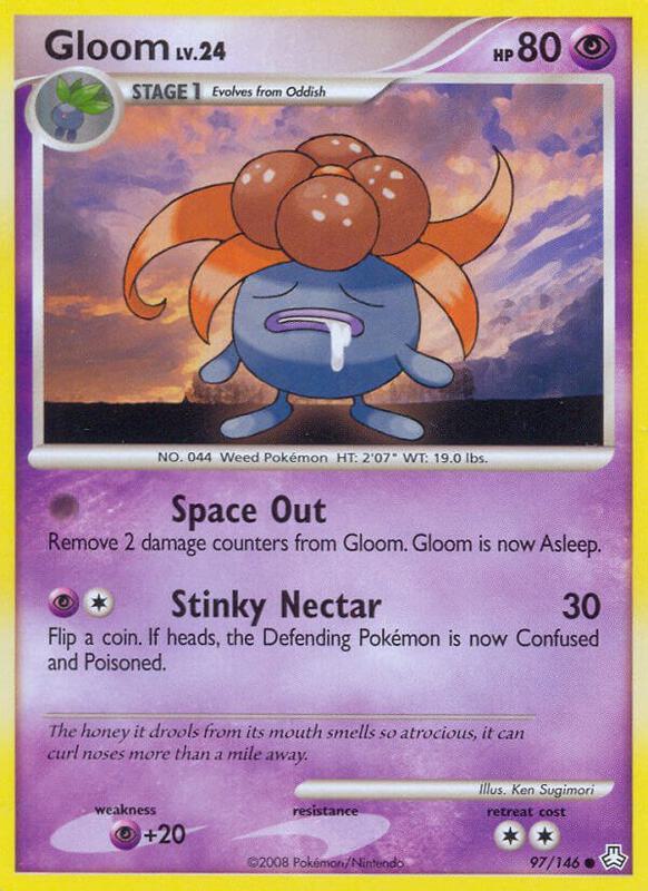 Gloom (97) Pokemon card from Legends Awakened