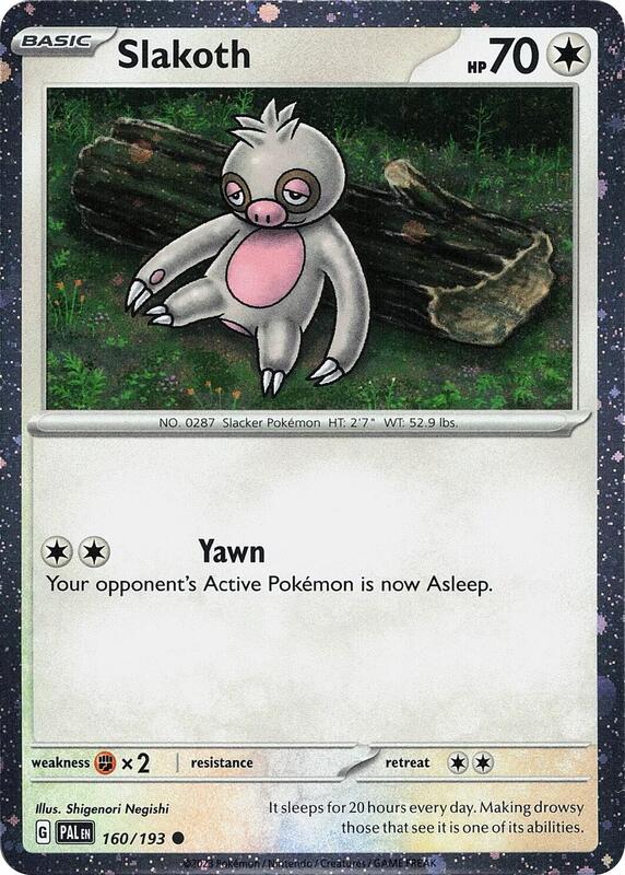 Slakoth (Cosmos Holo) Pokemon card from Miscellaneous Cards & Products