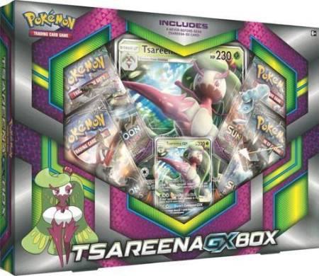 Tsareena GX Box Pokemon card from SM - Burning Shadows
