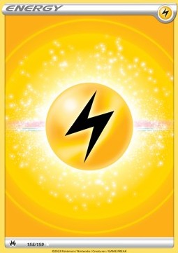 Lightning Energy Pokemon card from Crown Zenith