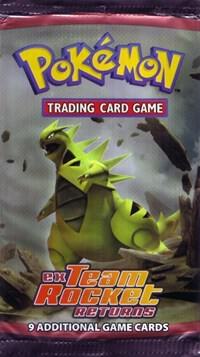 Team Rocket Returns Booster Pack Pokemon card from Team Rocket Returns