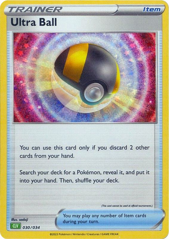 Ultra Ball (CLV) Pokemon card from Trading Card Game Classic