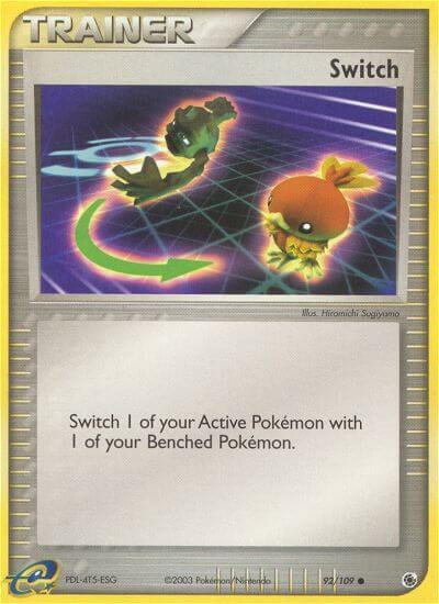 Switch Pokemon card from Ruby and Sapphire