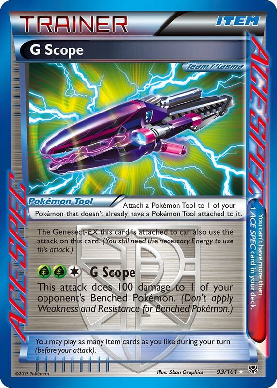 G Scope (Team Plasma) Pokemon card from Plasma Blast
