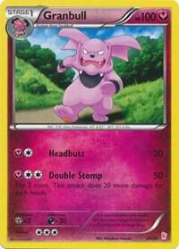 Granbull (#29) Pokemon card from XY Trainer Kit: Sylveon & Noivern