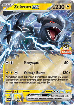 Zekrom ex (M-P/ID 042) M-P Indonesian Promos ID