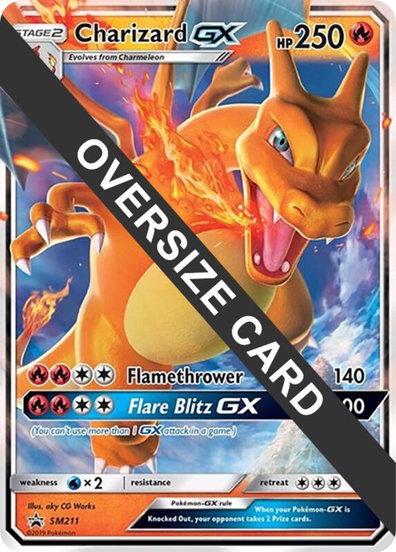 Charizard GX - SM211 (SM Black Star Promo) Pokemon card from Jumbo Cards