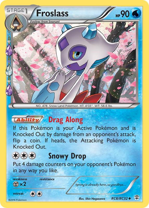 Froslass Pokemon card from Generations: Radiant Collection