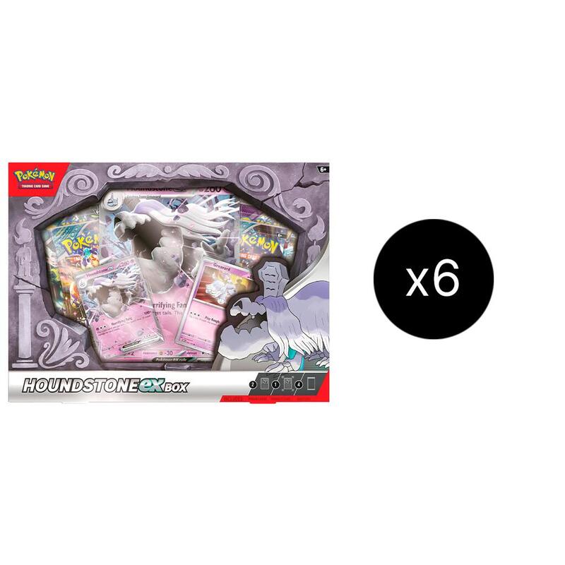 Houndstone ex Box Case Pokemon card from TCG: Tempest