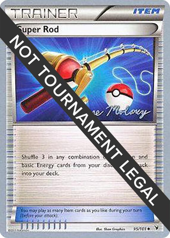 Super Rod - 2012 (Chase Moloney) Pokemon card from World Championship Decks