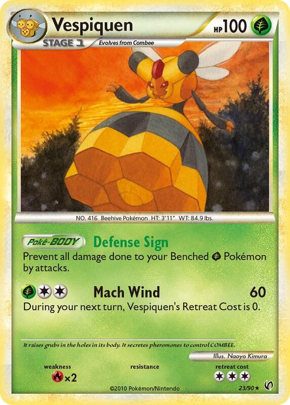 Vespiquen Pokemon card from Undaunted