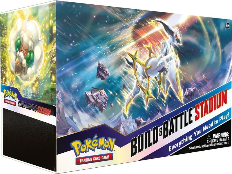 Brilliant Stars Build & Battle Stadium Pokemon card from SWSH09: Brilliant