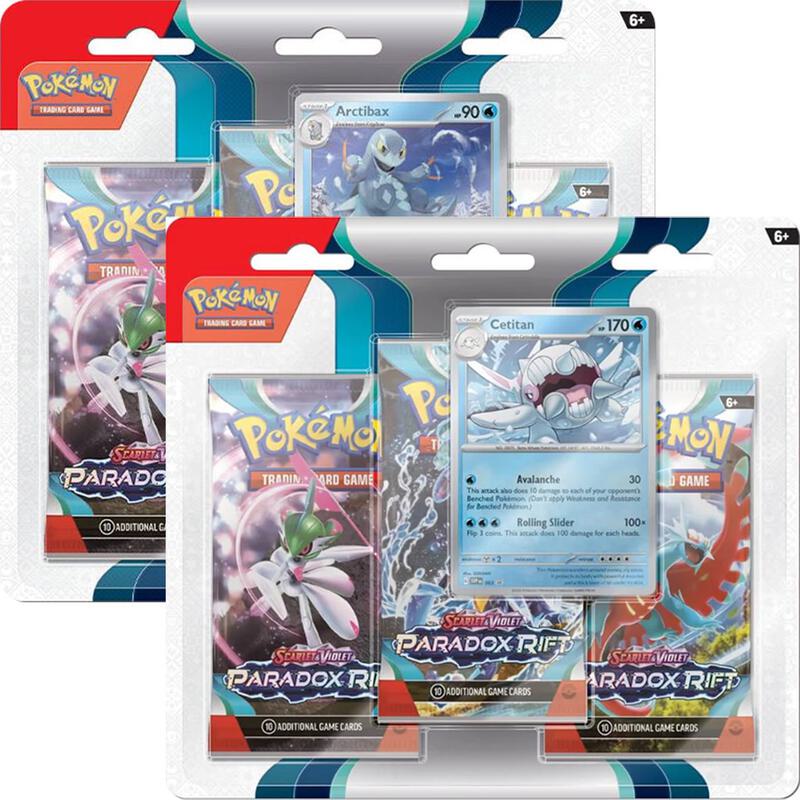 Paradox Rift 3 Pack Blister [Set of 2] Pokemon card from SV04: Paradox Rift