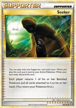 Seeker Pokemon card from Triumphant