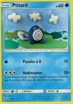 Poliwag Pokemon card from McDonalds Collection 2018