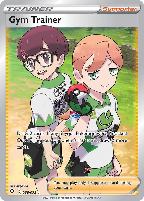 Gym Trainer (Full Art) Pokemon card from Shining Fates