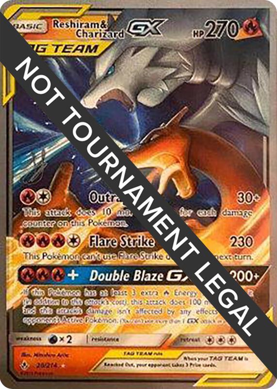 Reshiram & Charizard GX - 2019 (Henry Brand)