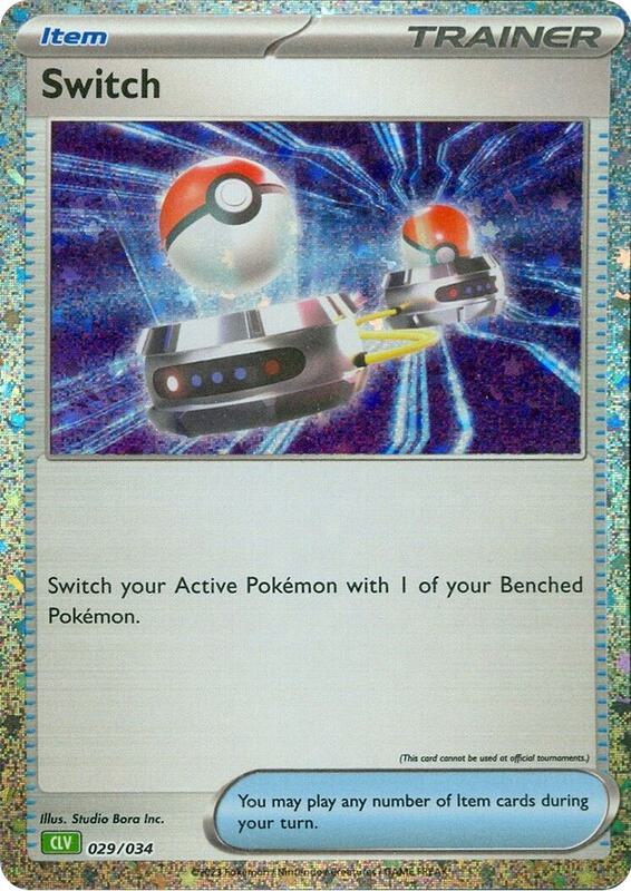 Switch (CLV) Pokemon card from Trading Card Game Classic
