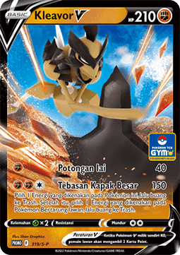 Kleavor V (S-P/ID 319) Sword & Shield Indonesian Promos ID