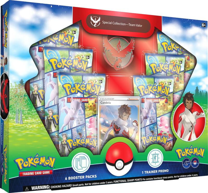 Pokemon GO Special Collection - Team Valor Pokemon card from Pokemon GO