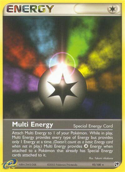 Multi Energy Pokemon card from Sandstorm