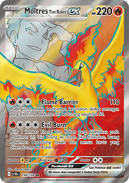Team Rocket's Moltres ex ID/TH