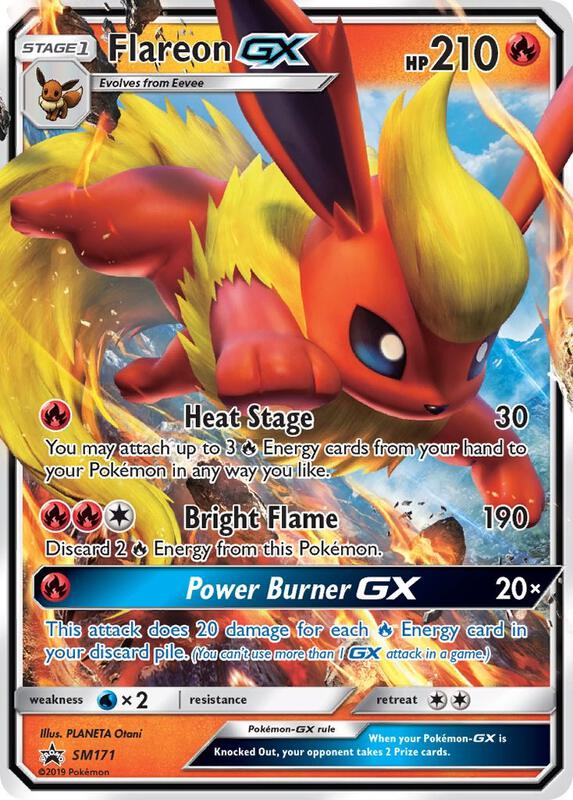 Flareon GX - SM171 Pokemon card from SM Promos