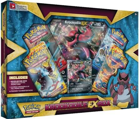 Krookodile EX Box Pokemon card from XY - Flashfire
