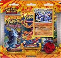 Flashfire Three Pack Blister [Machamp] Pokemon card from XY - Flashfire