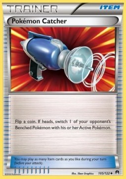 Pokémon Catcher Pokemon card from BREAKpoint