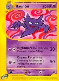 Haunter Pokemon card from Expedition
