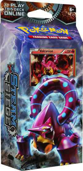 Steam Siege Theme Deck - "Gears of Fire" [Volcanion] Pokemon card from XY - Steam Siege