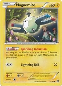 Magnemite (51) Pokemon card from XY - BREAKthrough