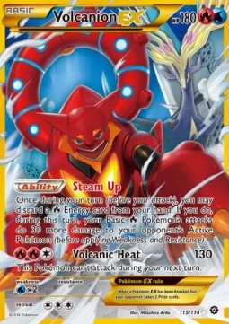 Volcanion EX (Holo)