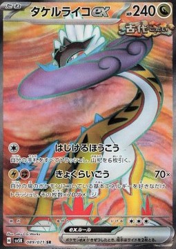 Raging Bolt ex Pokemon card from Wild Force