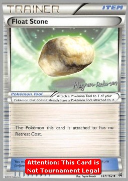 Float Stone Pokemon card from BREAKthrough