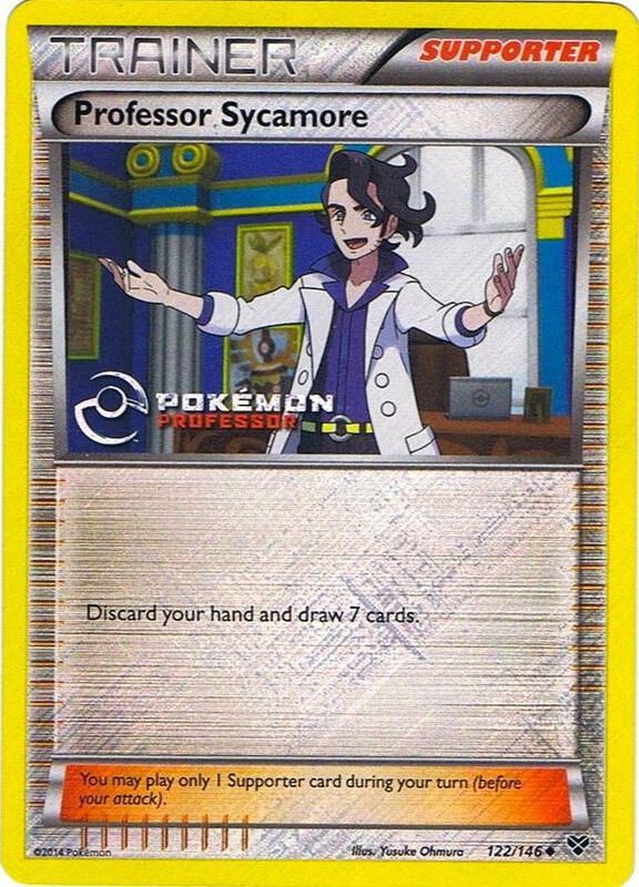 Professor Sycamore (2015) Pokemon card from Professor Program Promos