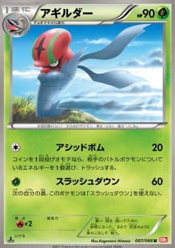 Accelgor Pokemon card from Red Collection
