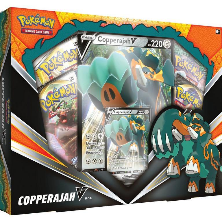 Copperajah V Box Pokemon card from SWSH02: Rebel Clash