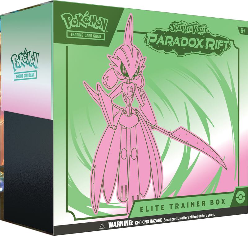 Paradox Rift Elite Trainer Box [Iron Valiant] Pokemon card from SV04: Paradox Rift