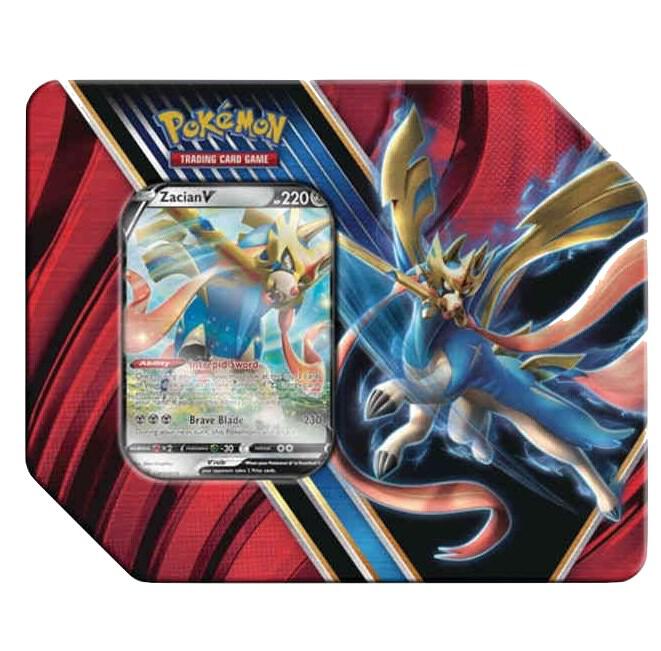 Legends of Galar Tin [Zacian V] Pokemon card from SWSH02: Rebel Clash