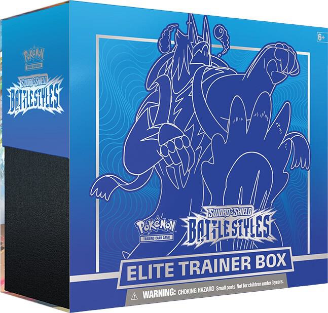 Battle Styles Elite Trainer Box [Rapid Strike Urshifu] (Blue) Pokemon card from SWSH05: Battle