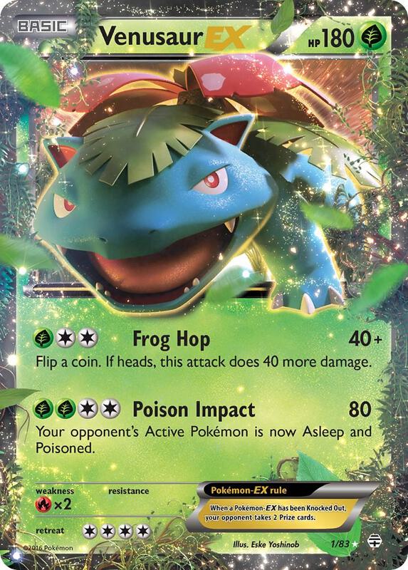 Venusaur EX Pokemon card from Generations