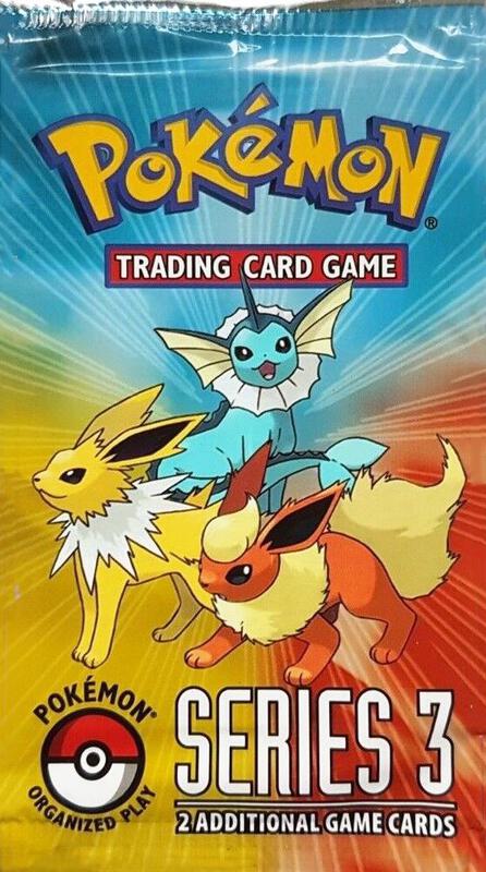 POP Series 3 Pack Pokemon card from POP Series 3