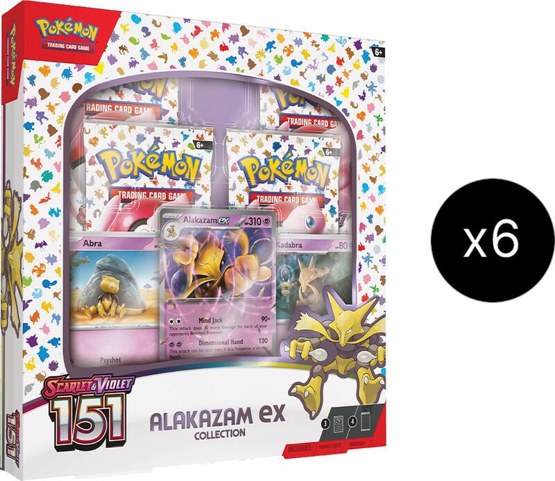 151 Collection Alakazam ex Case Pokemon card from SV: Scarlet & Violet 151