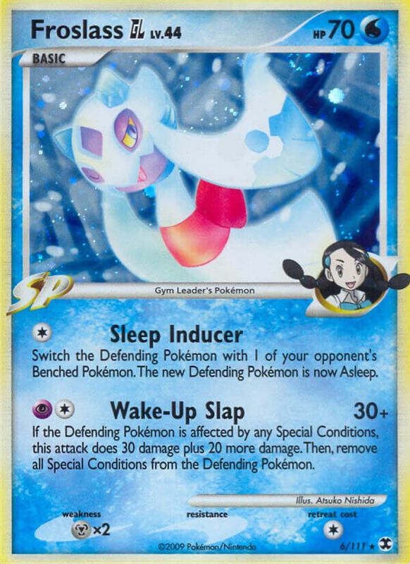 Froslass GL Pokemon card from Rising Rivals